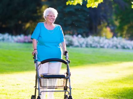 Münchner Anti-Freezing-Training bei Parkinson, Weitergehen Schritt für Schritt